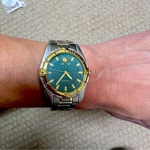 Men’s Fossil Green Face Golf Watch (Special Edition)
